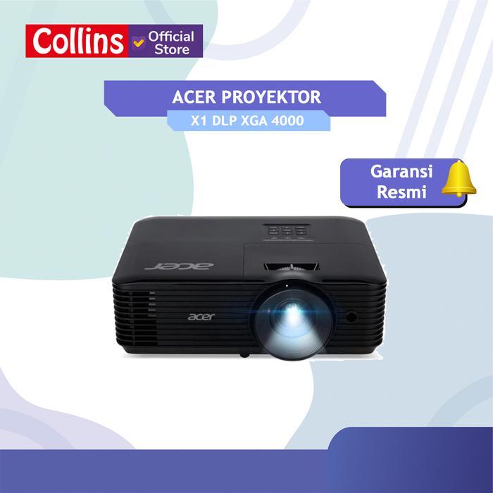 ACER PROYEKTOR X1 DLP XGA 4000 LUMENS GARANSI PROYEKTOR