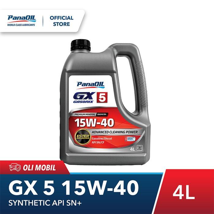 Oli Mobil Panaoil GASONIX GX5 15W-40 Ester API SN/CF 4L