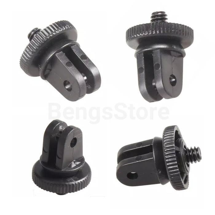 Ready Stok Mount Adapter Tripod Monopod Mini Untuk Kamera GoPro