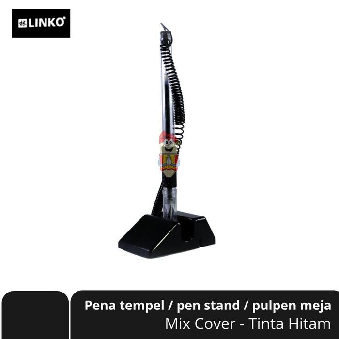 PENA TEMPEL / PEN STAND / PULPEN MEJA / PEN DESK LINKO PS-111