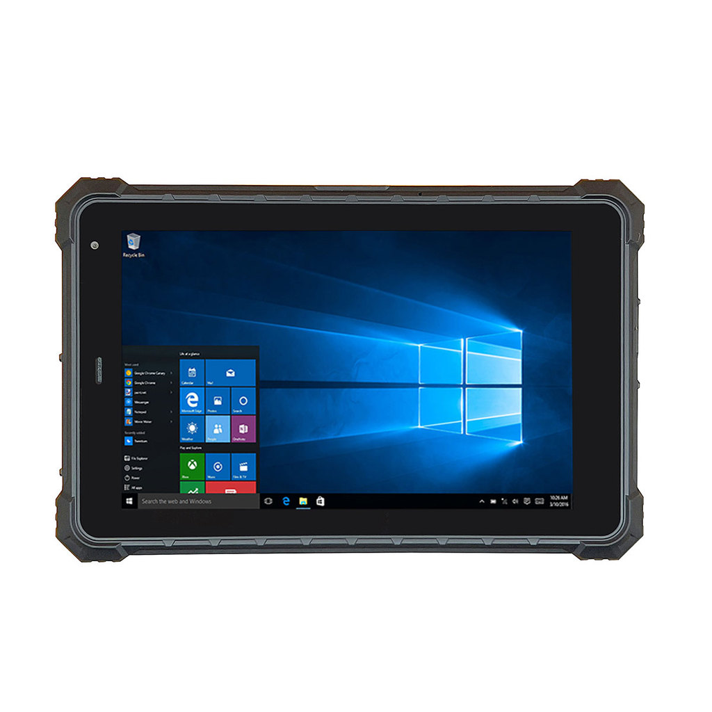 Cheap Factory 8 Inch Rugged Windows Tablet PC 8GB+128GB 4G WiFi Barcode Scanner Handheld Industrial