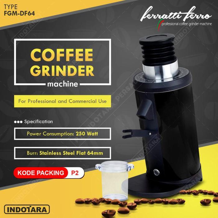 Coffee Grinder Ferratti Ferro Grinder Machine Fgm Df64