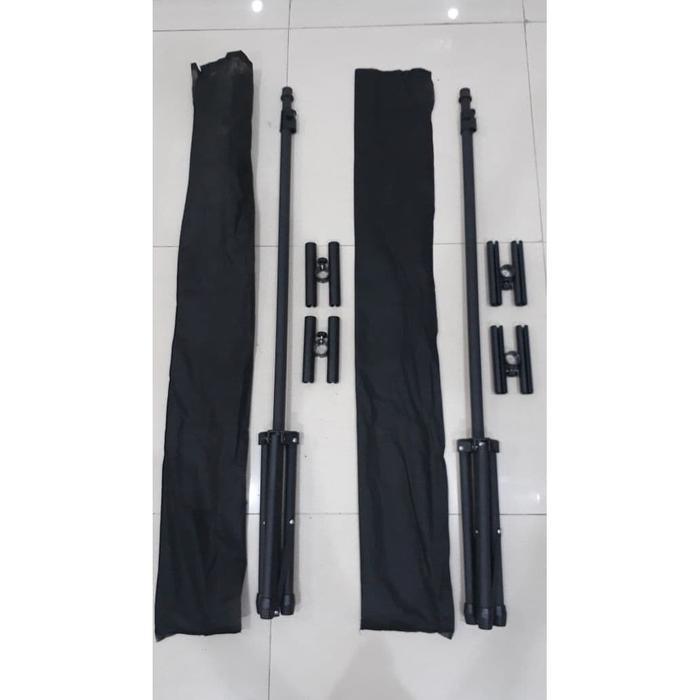 Tripod Banner Stand Display / Tiang 2 Sisi Kwalitas 1 - Silangan Besi Tbk