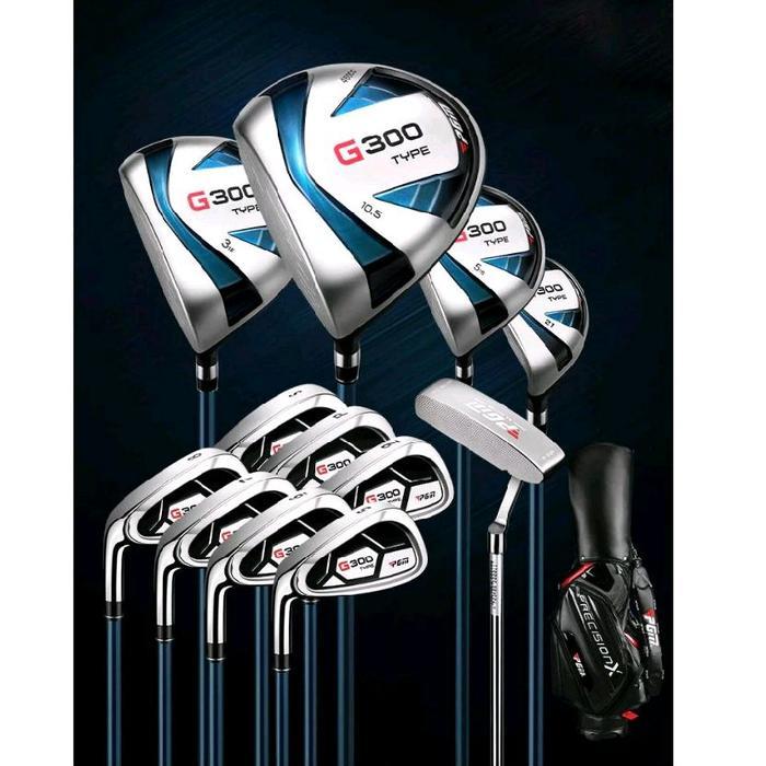 Stik Golf Pria Lengan Kiri Left Handed Stik Golf Mens Graphite Carbon Rod 4 Set Club Golf Stick