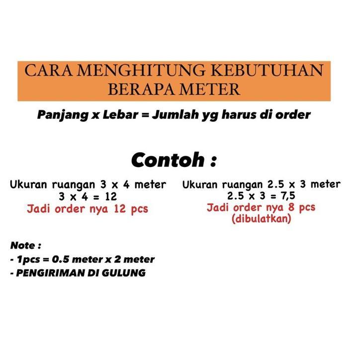 KARPET VINYL LANTAI IMPORT MOTIF KAYU / MARMER PERLAK WALLPAPER KERAMIK LANTAI VINIL UNTUK KAMAR