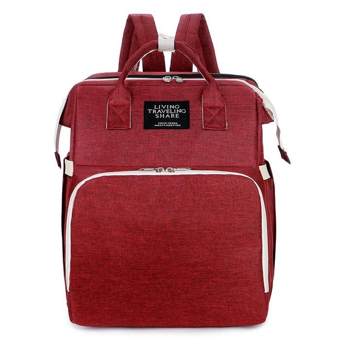 Tas Bayi Ransel Multifungsi Tempat Tidur Bayi / Ransel Bayi / Tas Diapers Bag / Tas Bayi Kasur /