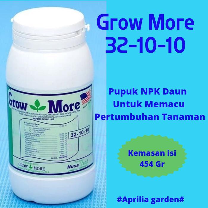 Growmore Daun 32-10-10 454gr Pupuk Growmore Pertumbuhan Tanaman