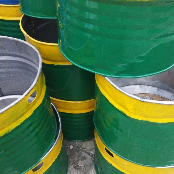 Premium Seo Tempat Sampah Besi 100 Liter Lengkap Dengan Tutup Besi Cikrak Tong Besi/ Drum Besi