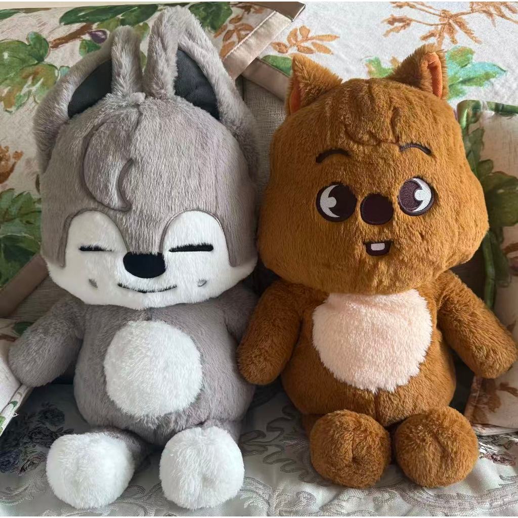 Skzoo Plush Doll Wolfchan Kawaii 50cm Kpop Plush Animal Doll Large Children's Baby Sleeper Pillow