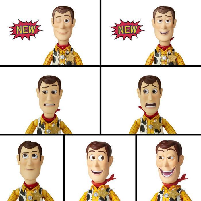 Action Figure Karakter Koboi Kayu Versi 2.0 - Regular