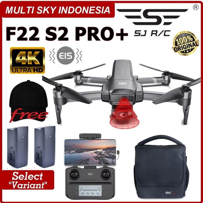 PROMO 6,6 Drone SJRC F22 S2 Pro+ 4K PRO PTZ 6KM Version EIS Upgrade SJRC F22s 4K Pro - SJRC F22 S2, 