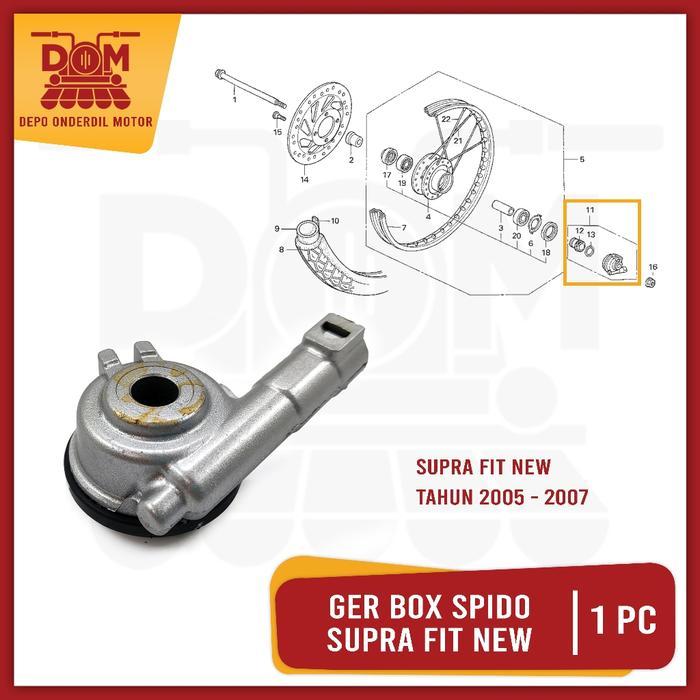 Ger Box Spido Supra Fit New 2006 (Tokaido) Gir Gear Gigi Spedo Spidometer Kilometer Suprafit New X S