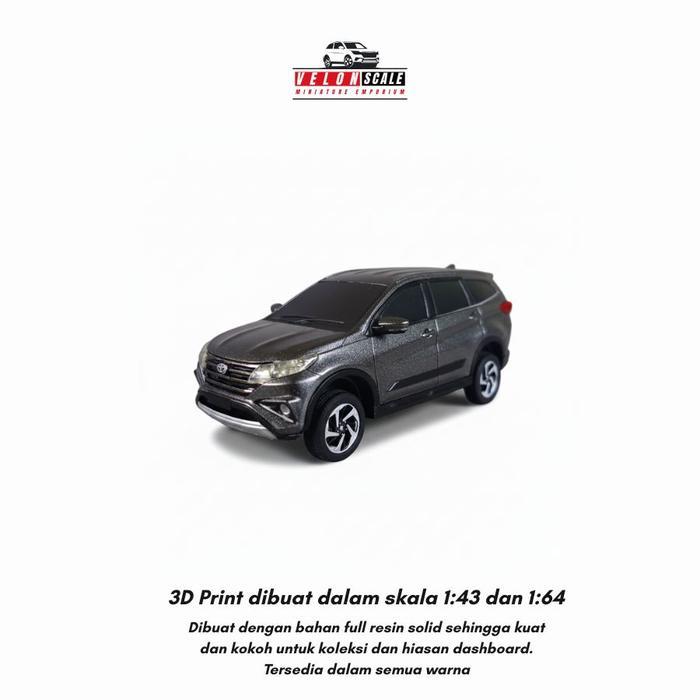 VELONSCALE Diecast Miniatur Toyota Rush GR Sport 2021 Diecast Replika Skala 1:43, Full Custom