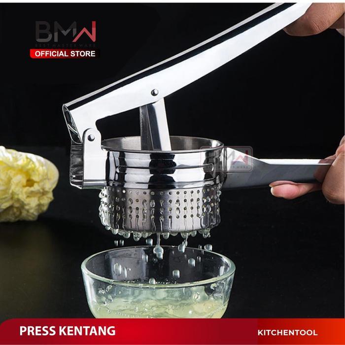 Alat Pres Kentang Wortel Potato Masher Pemeras Buah Sayur Serbaguna Juicer Manual #Gratisongkir