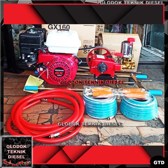 READYY STEAM MOTOR MESIN CUCI MOTOR & MOBIL HONDA GX SIAP PAKAI SATU SET ORI