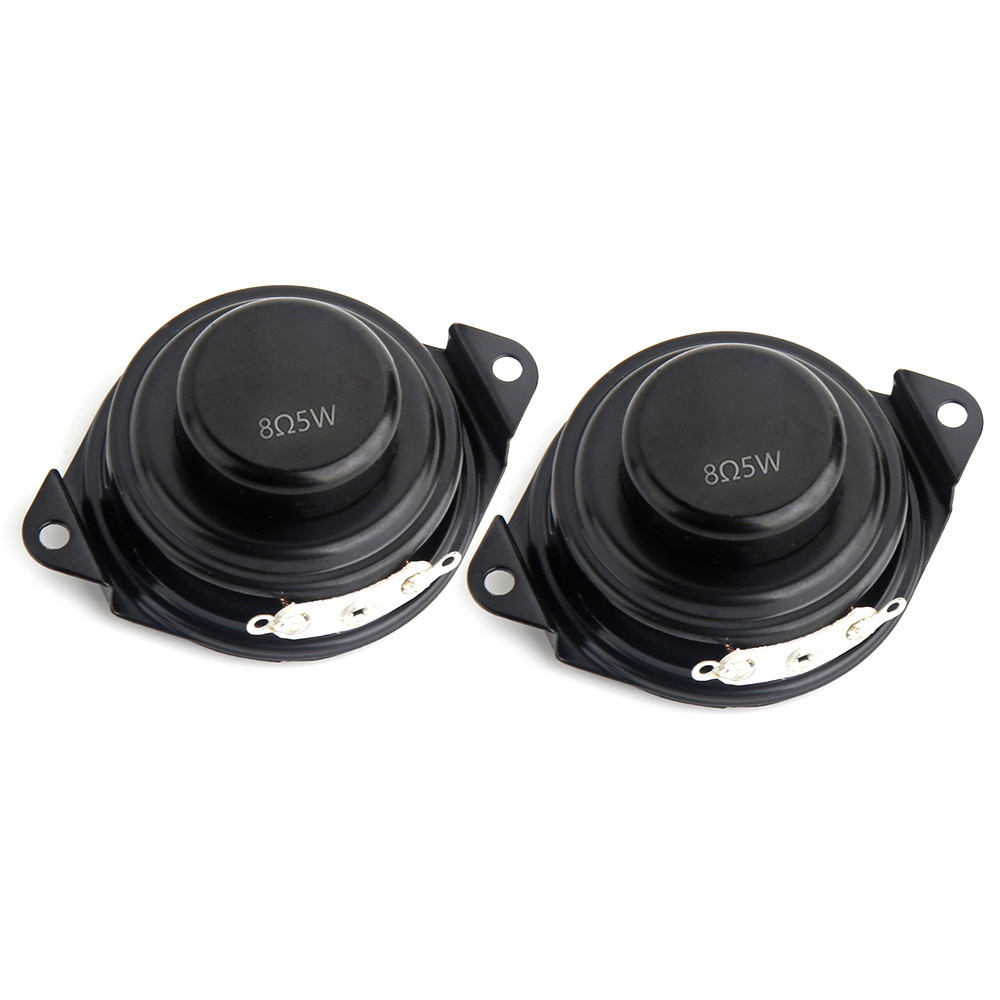AIYIMA 2Pcs 1.5 Inch Portable Audio Full Range Speaker 8 Ohm 5-10W 40MM Cross Feet Subwoofer DIY