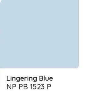 Vinilex 1523 P Lingering Blue Cat Tinting Nippon Paint Interior Galon