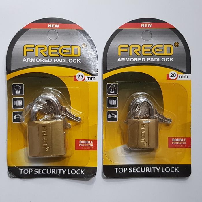 NEW Gembok Tas 25mm / Gembok kecil 25mm Freed