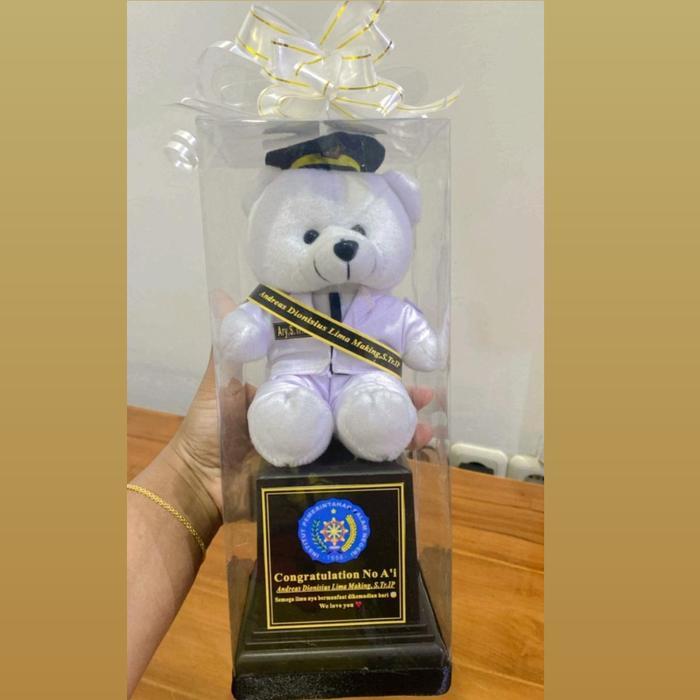 Piala Boneka IPDN - Cream