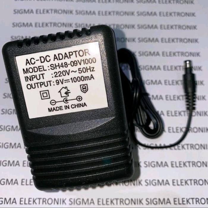 ADAPTOR TRAFO 9V 1Ah
