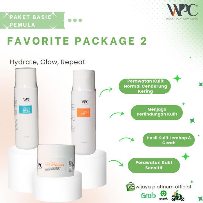 Terlaris Paket Hemat Skincare - Wpc Favourite Set 2