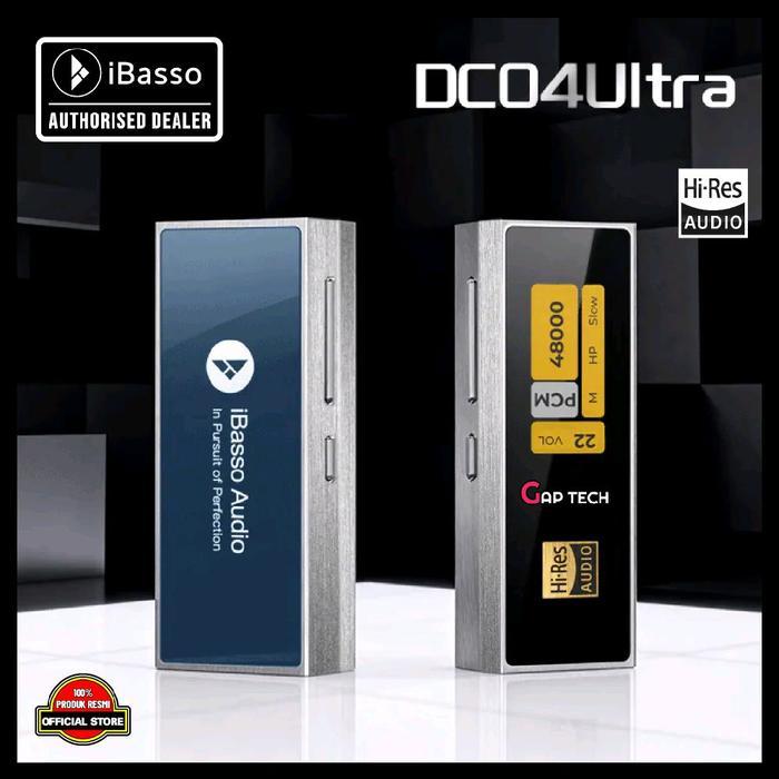 iBasso DC04 Ultra / DC 04 Ultra / DC04U / DC04 U High Power Portable Dongle DAC and Headphone