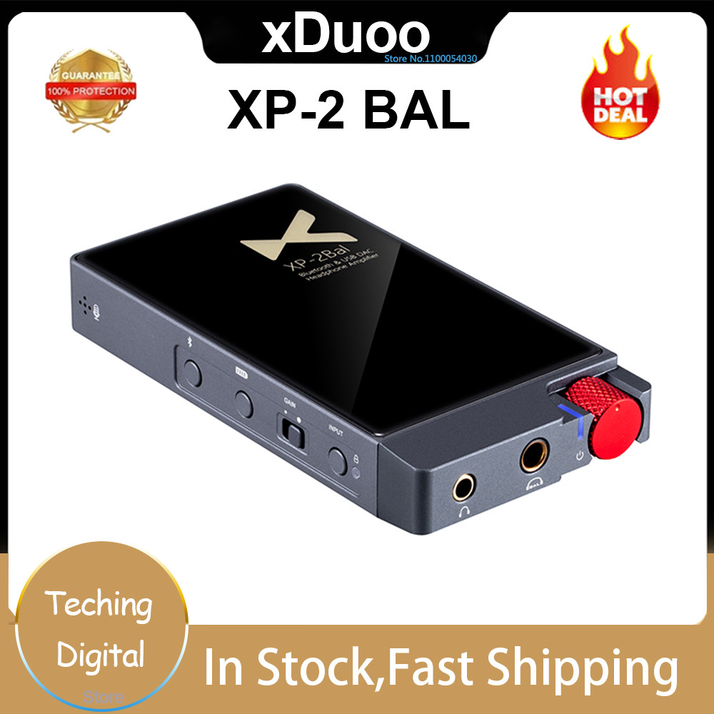 XDUOO XP-2 BAL DAC Balanced Headphone Amplifier ES9018K2M HD Bluetooth CSR8675 Bluetooth 5.0 USB DAC