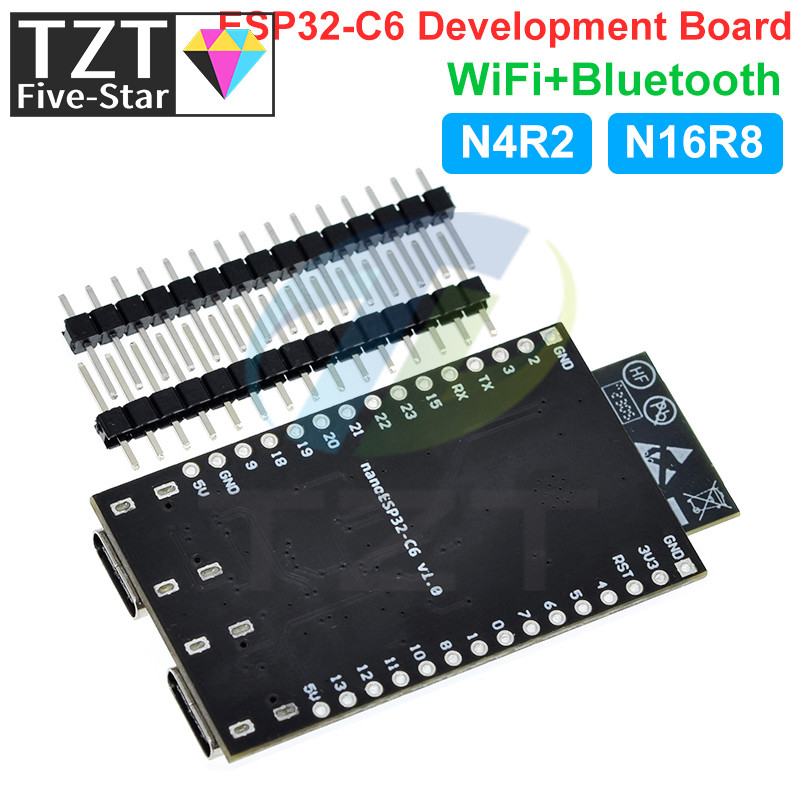 ESP32-C6 ESP32 WiFi+Bluetooth Internet Of Things ESP Development Board Core Board ESP32-C6-DevKit C