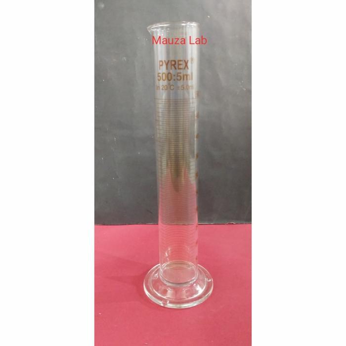 Gelas Ukur 500 Ml Pyrex Measuring Cylinder 500 Ml Pyrex Terlaris