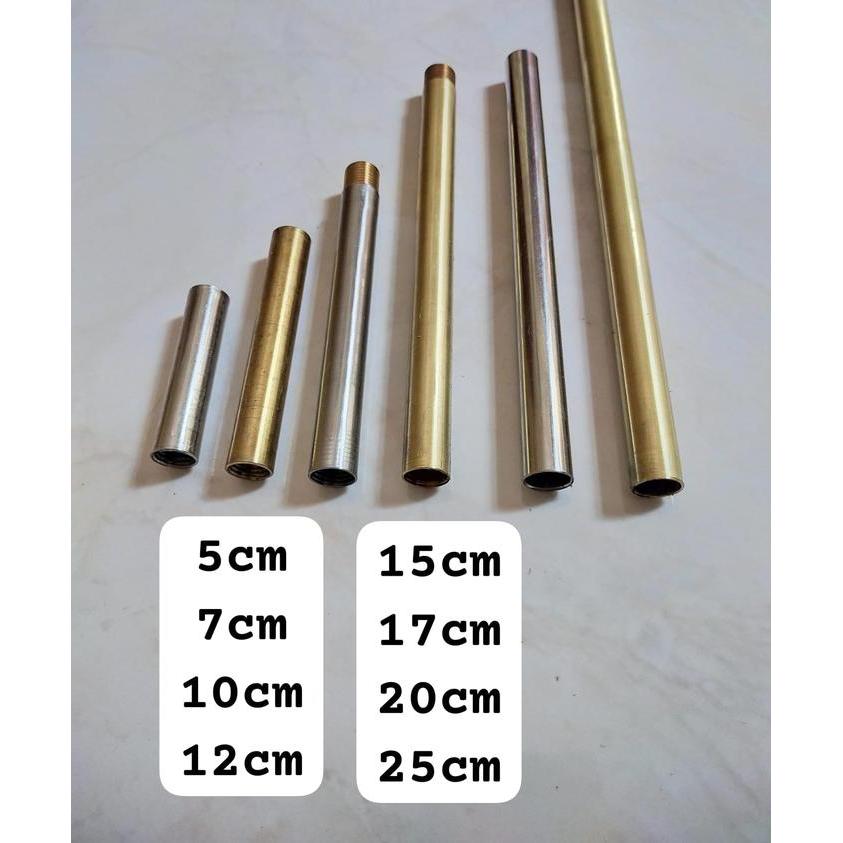 Sambungan srombong od 13mm stenlis kuningan