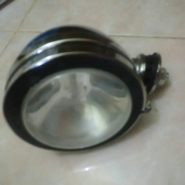 Baja Laser / Lampu Tembak/ Sorot. 5 Inch/ Inci. Batok Chrome