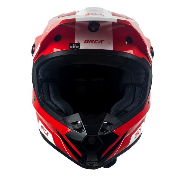 Orca Powergear - Helm Orca X RSV Nectar 3.0 Red White