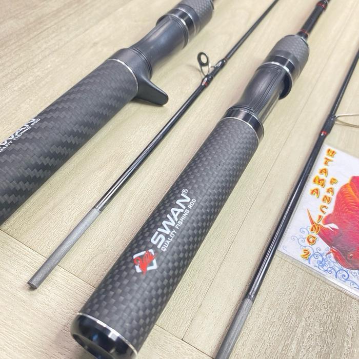 Odysseyerss// Alat Pancing Joran Pancing Swan Gastor ( Solid Carbon )