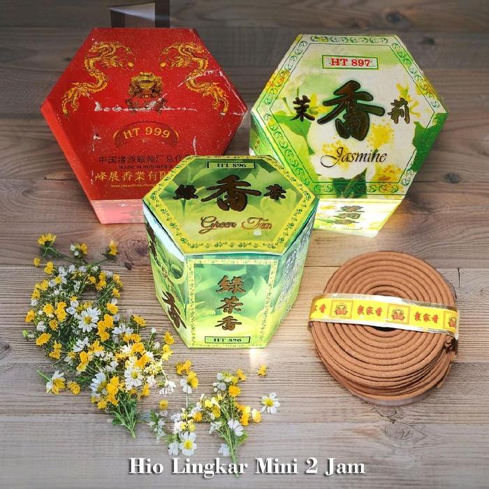 ` hio lingkar mini 2 jam greentea cendana wangi