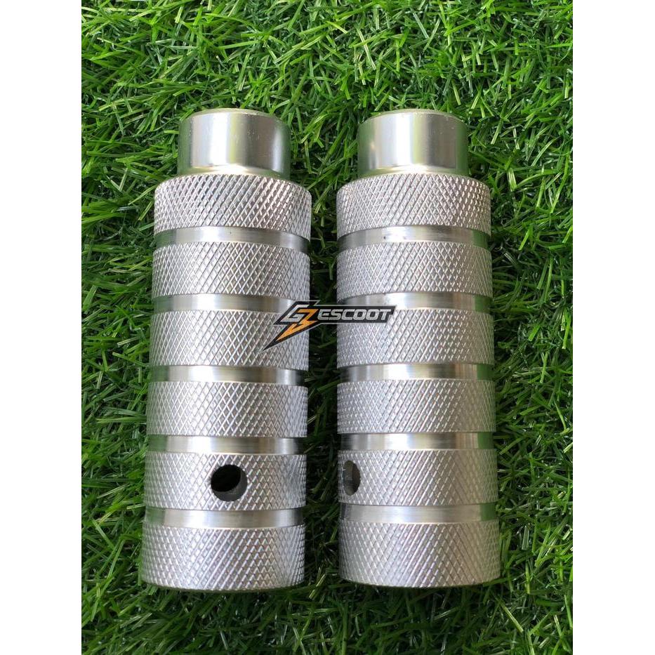 Fiido Q1S Footstep/ Footpeg Stripe Silver Or Chrome Pijakan Kaki Q1