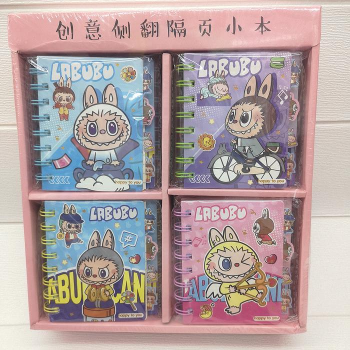 Buku Notes Memo Planner dengan gambar Lucu Labubu