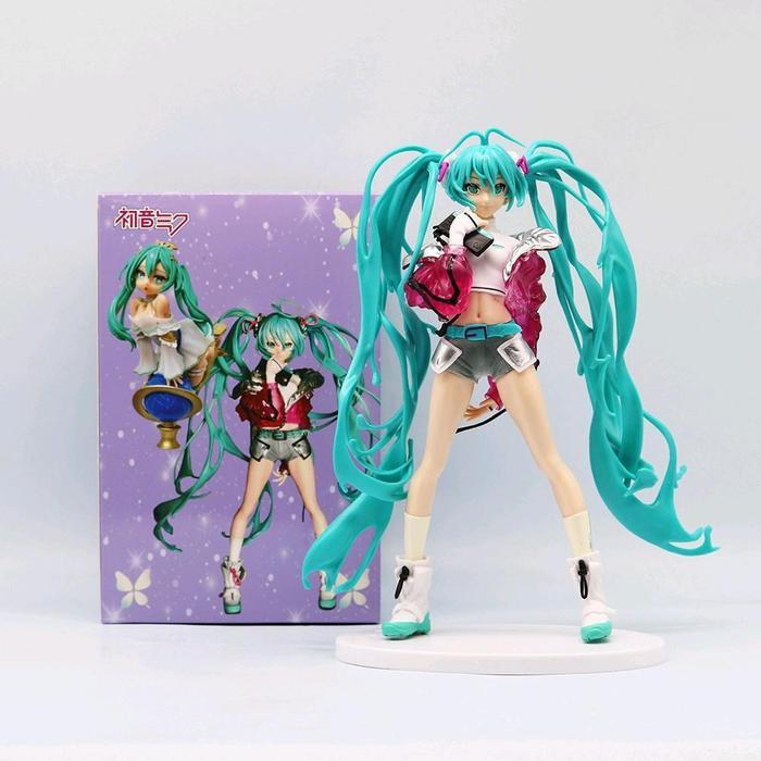 HOT SALE ACTION FIGURE HATSUNE MIKU YONEYAMA MAI 22CM STATUE TRENDY ANIME COLLECTION TERMURAH