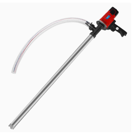 2000W PORTABLE 220V ELECTRIC OIL PUMP HAND BARREL PUMP DIESEL OIL DRUM