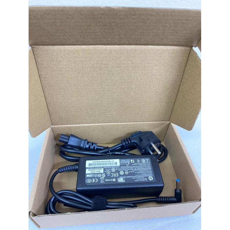 Premium Adaptor Charger Laptop Hp Elitebook Hp Pavilion Hp Elitebook Folio Hp Chromebook 14 Blue Pin