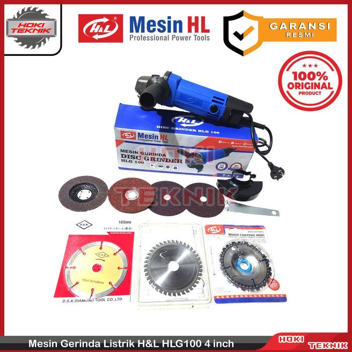Mesin Gerinda Listrik H&L HLG100