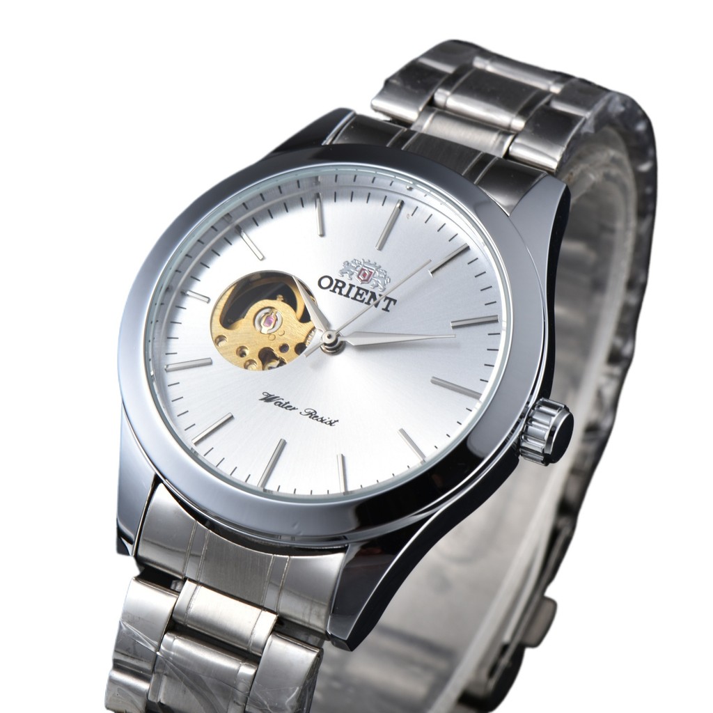Orient Watch Double Lion Japanese Fully Automatic Mechanical Watch Hollowed Out Business Men's Watch