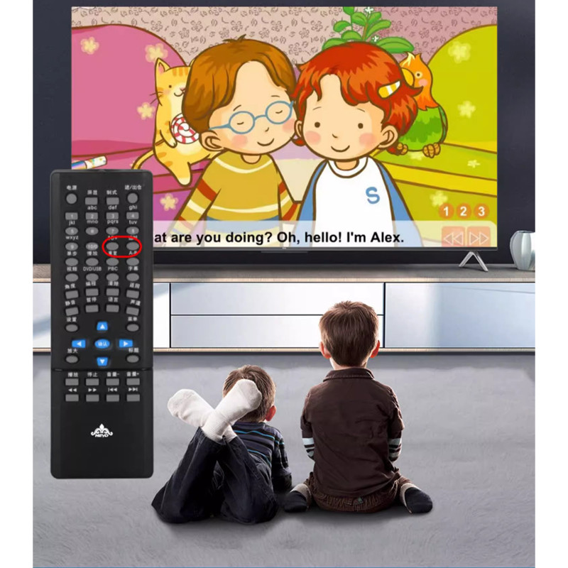sunbuck QS-39 Player Learning Machine DVD 5.1 DTS Player Home EVD Disc Player DVD Player Audio