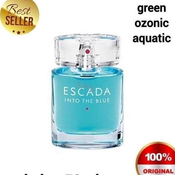 Parfum Travel Size Escada Into The Blue For Women 50Ml ( Tanpa Box )