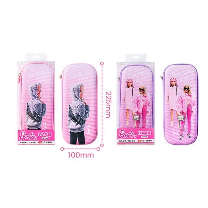 Tempat Pensil Barbie Bahan Eva Kotak Pensil Barbie Redy Stok