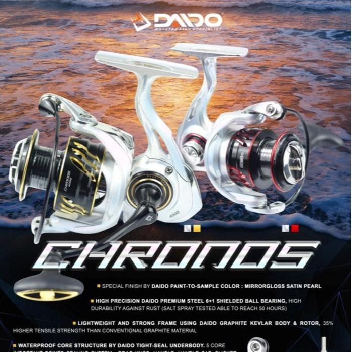 REEL DAIDO CHRONOS ALUMINIUM SPOOL AND HANDLE
