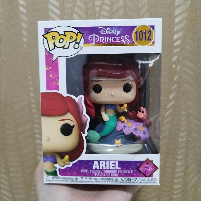 HOT SALE ORIGINAL FUNKO POP DISNEY PRINCESS ARIEL THE LITTLE MERMAID SEBASTIAN TERMURAH