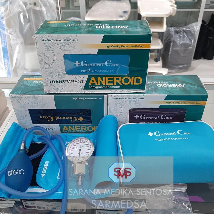 Tensi Aneroid General Care Transparant / Tensi Jarum General Care