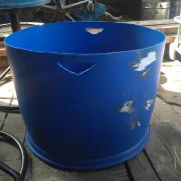 Premium Drum Plastik/Tong Sampah Drum Besi /Tong Drum/Pot Tanaman Original