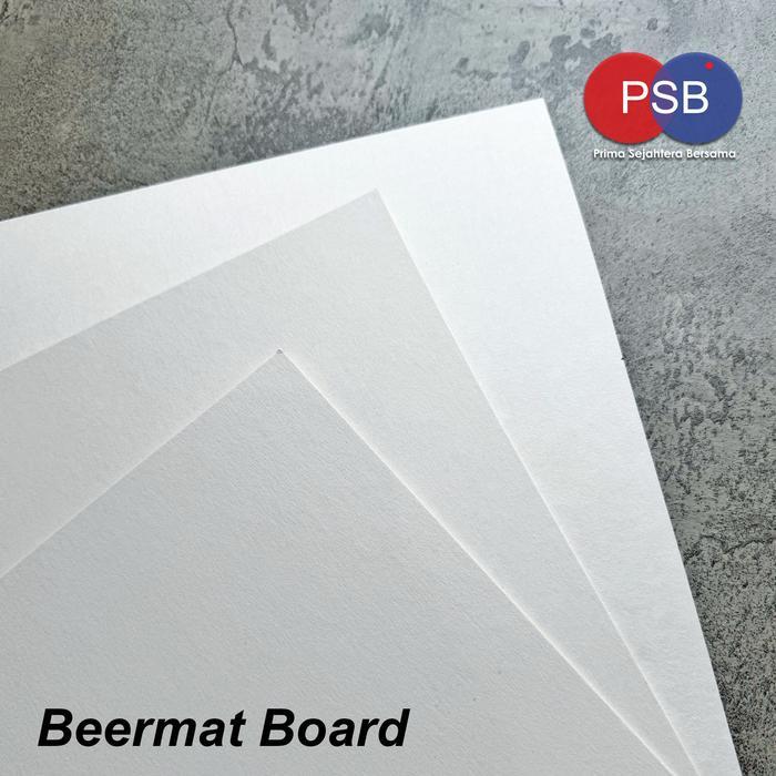 Khusus Gosend! Kertas Karton Beermat Board / Birmet