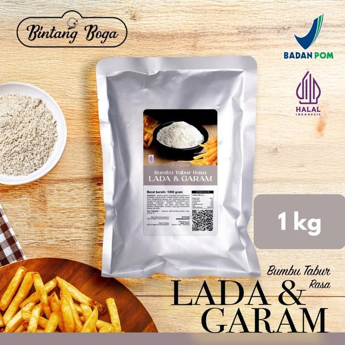 Bumbu Tabur Salt Pepper Original 1 kg Ayam Taiwan